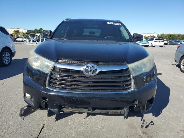 5TDKKRFH5GS127340 - 2016 TOYOTA HIGHLANDER XLE BLACK photo 5