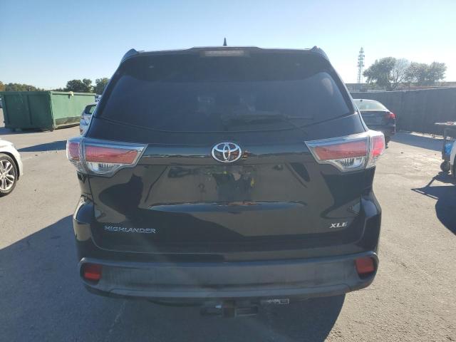 5TDKKRFH5GS127340 - 2016 TOYOTA HIGHLANDER XLE BLACK photo 6