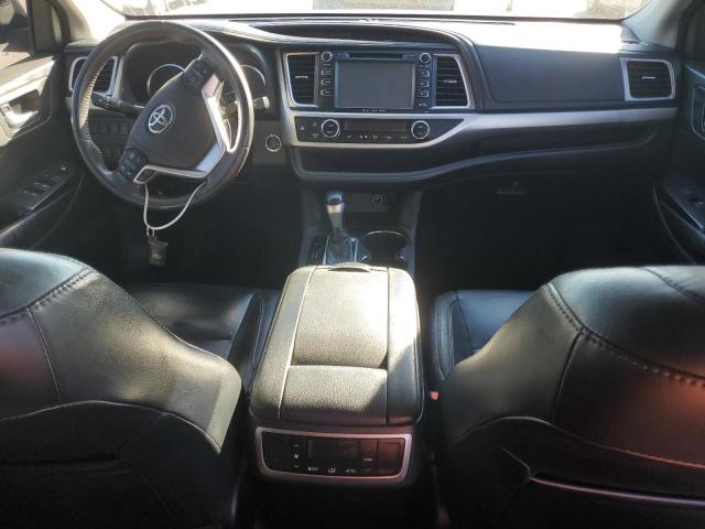 5TDKKRFH5GS127340 - 2016 TOYOTA HIGHLANDER XLE BLACK photo 8