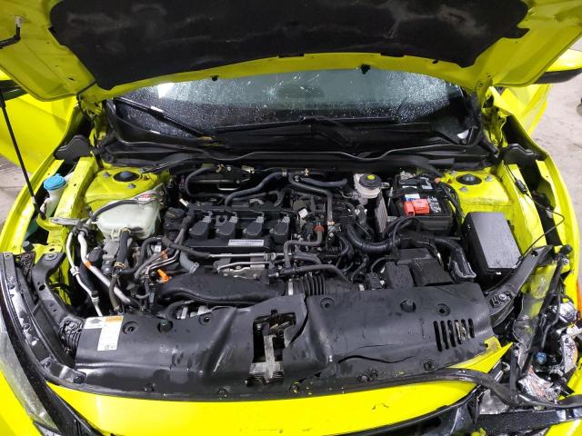 2HGFC3B3XKH350522 - 2019 HONDA CIVIC EX ყვითელი ფოტო 11