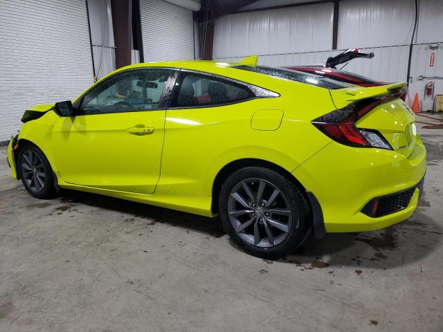 2HGFC3B3XKH350522 - 2019 HONDA CIVIC EX ყვითელი ფოტო 2