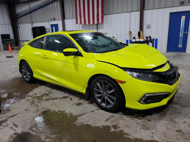 2HGFC3B3XKH350522 - 2019 HONDA CIVIC EX ყვითელი ფოტო 4