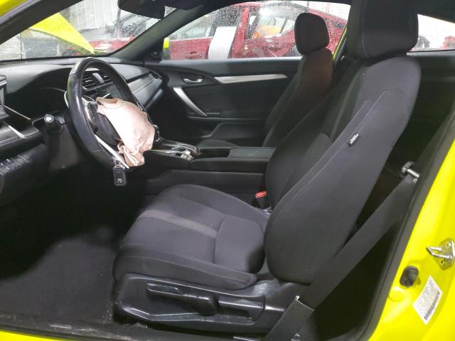 2HGFC3B3XKH350522 - 2019 HONDA CIVIC EX ყვითელი ფოტო 7