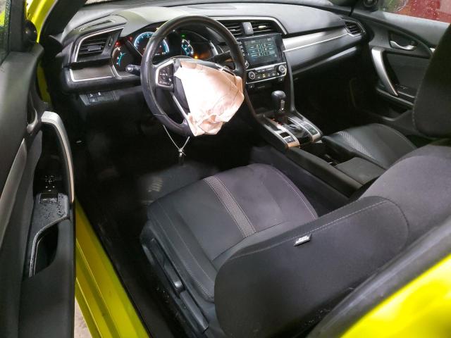 2HGFC3B3XKH350522 - 2019 HONDA CIVIC EX ყვითელი ფოტო 8