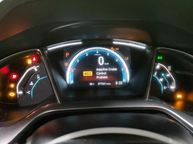 2HGFC3B3XKH350522 - 2019 HONDA CIVIC EX ყვითელი ფოტო 9