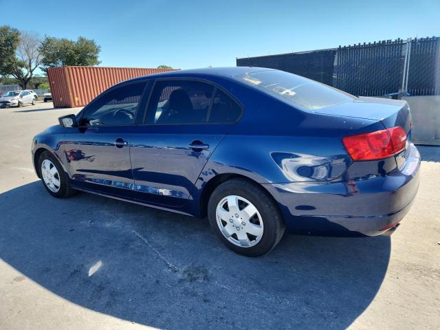 3VW2K7AJ6DM204319 - 2013 VOLKSWAGEN JETTA BASE BLUE photo 2