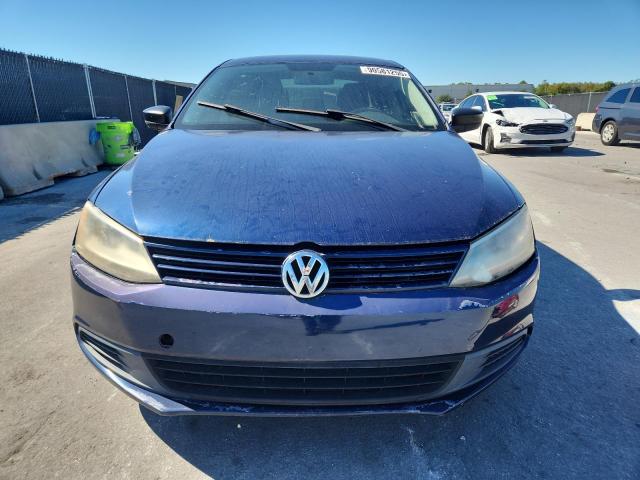 3VW2K7AJ6DM204319 - 2013 VOLKSWAGEN JETTA BASE BLUE photo 5