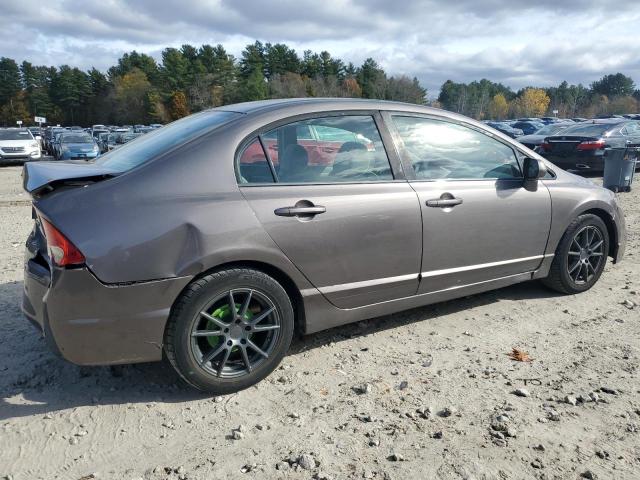 1HGFA16509L004076 - 2009 HONDA CIVIC LX GRAY photo 3