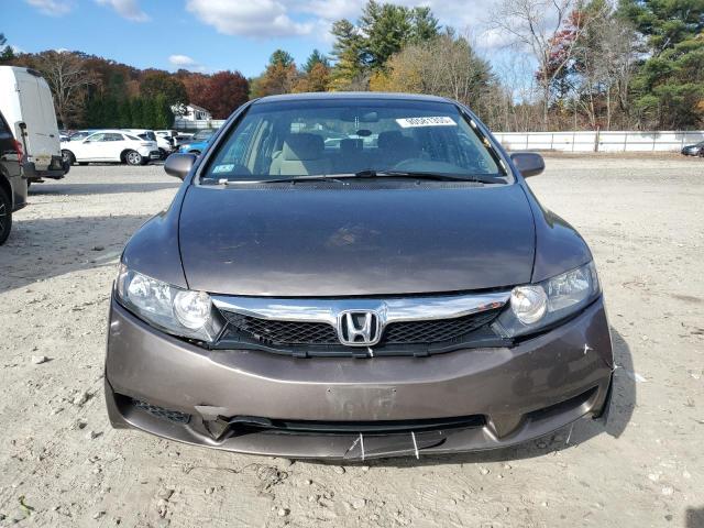 1HGFA16509L004076 - 2009 HONDA CIVIC LX GRAY photo 5