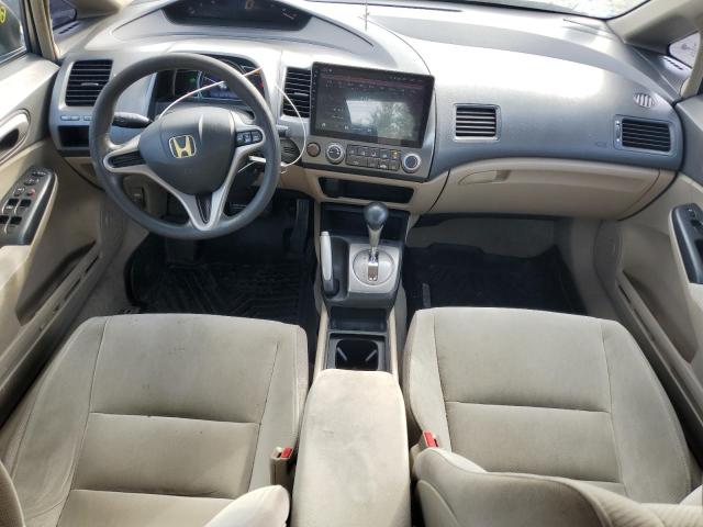 1HGFA16509L004076 - 2009 HONDA CIVIC LX GRAY photo 8