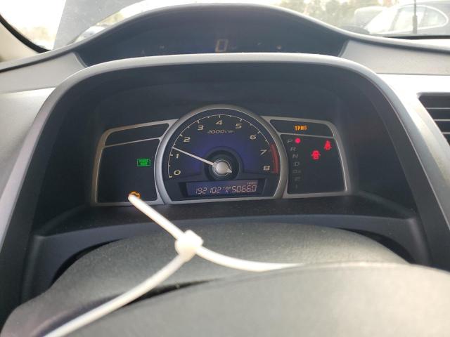 1HGFA16509L004076 - 2009 HONDA CIVIC LX GRAY photo 9