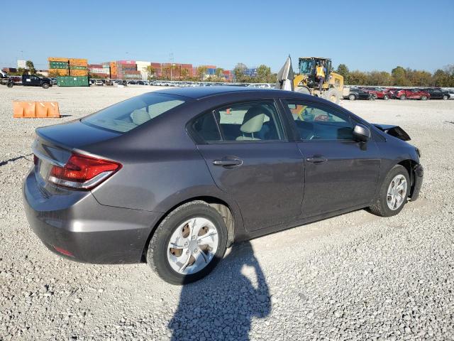 19XFB2F51DE022301 - 2013 HONDA CIVIC LX CHARCOAL photo 3