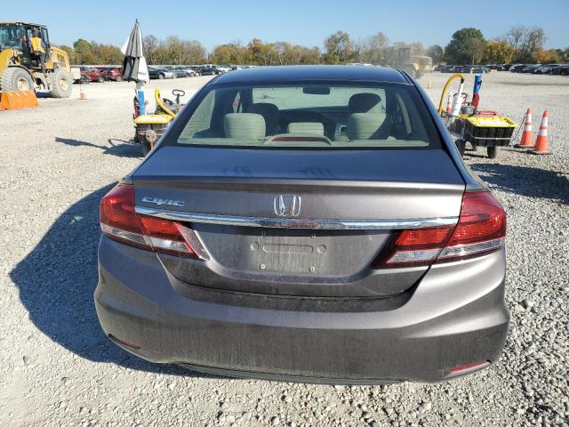 19XFB2F51DE022301 - 2013 HONDA CIVIC LX CHARCOAL photo 6