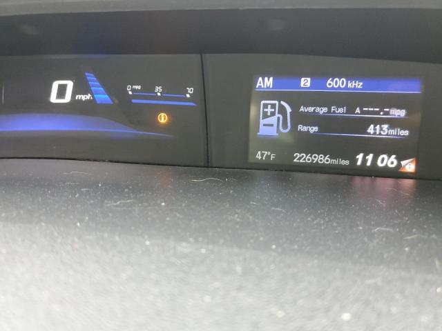 19XFB2F51DE022301 - 2013 HONDA CIVIC LX CHARCOAL photo 9