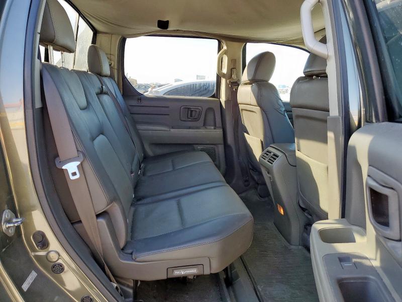 2HJYK16546H562764 - 2006 HONDA RIDGELINE RTL GREEN photo 10