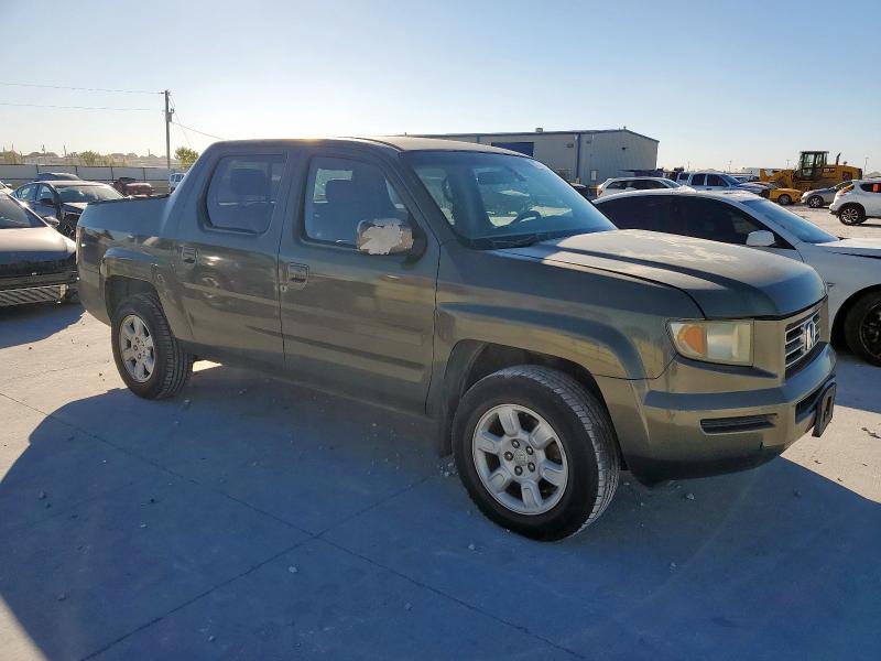 2HJYK16546H562764 - 2006 HONDA RIDGELINE RTL GREEN photo 4