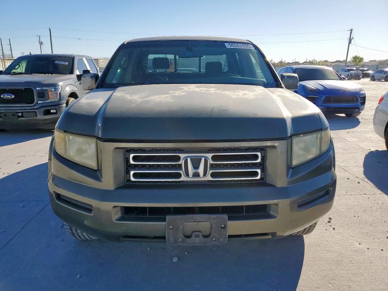2HJYK16546H562764 - 2006 HONDA RIDGELINE RTL GREEN photo 5
