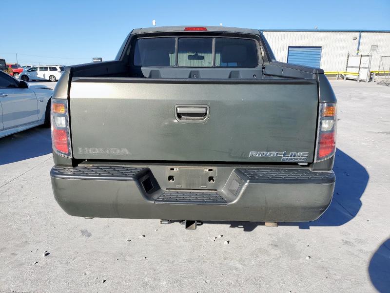 2HJYK16546H562764 - 2006 HONDA RIDGELINE RTL GREEN photo 6