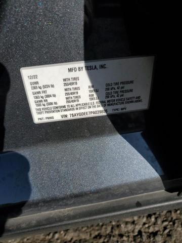 7SAYGDEE7PA039805 - 2023 TESLA MODEL Y Grafit foto 13