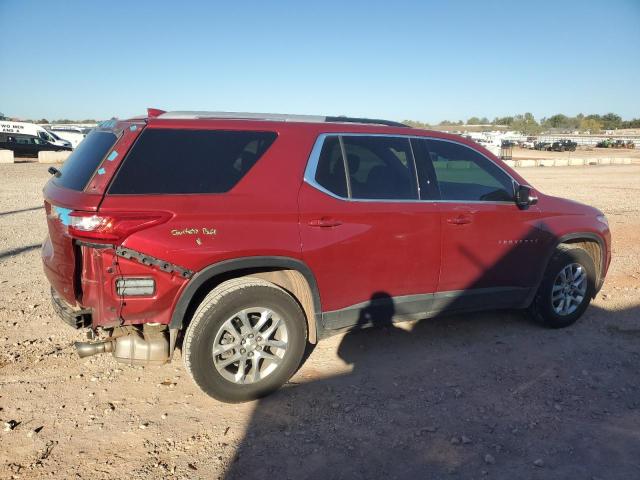 1GNERGKW3JJ183211 - 2018 CHEVROLET TRAVERSE LT წითელი ფოტო 3