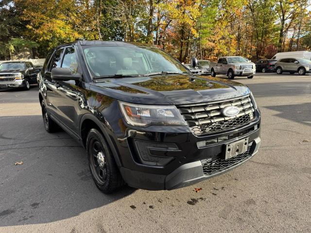 1FM5K8ARXJGB47636 - 2018 FORD EXPLORER POLICE INTERCEPTOR Черный фото 4