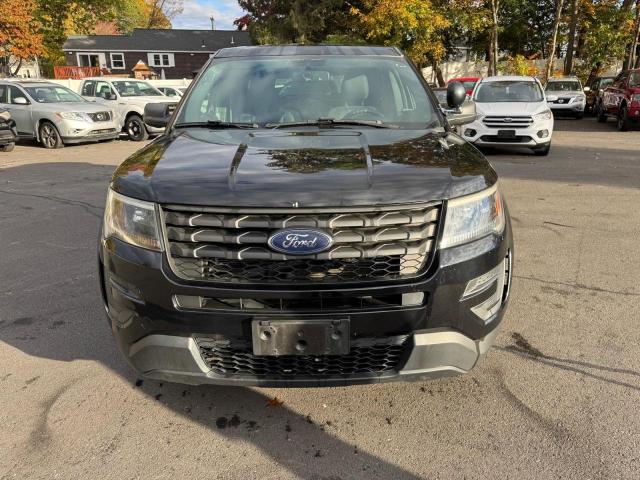 1FM5K8ARXJGB47636 - 2018 FORD EXPLORER POLICE INTERCEPTOR Черный фото 5