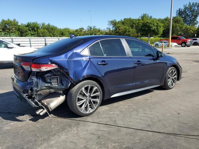 5YFS4MCE4NP117105 - 2022 TOYOTA COROLLA SE BLUE photo 3
