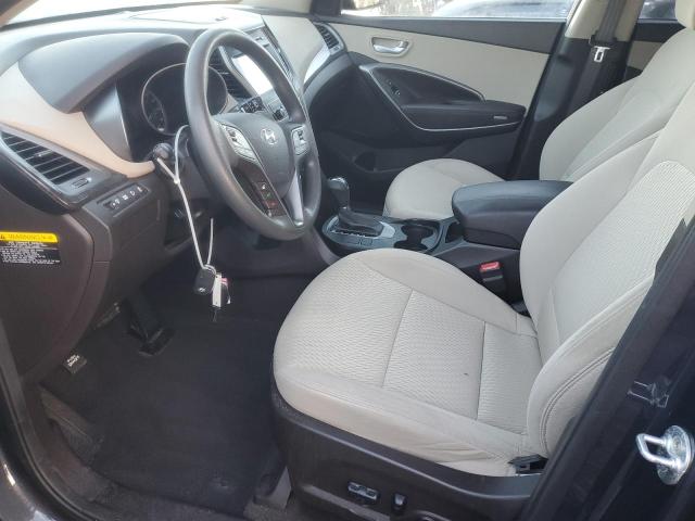 5NMZU3LBXHH037188 - 2017 HYUNDAI SANTA FE S BLUE photo 7