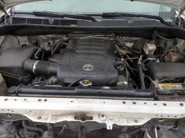 5TFUY5F11DX284825 - 2013 TOYOTA TUNDRA DOUBLE CAB SR5 WHITE photo 11