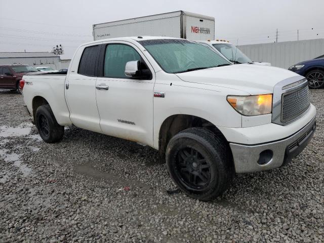 5TFUY5F11DX284825 - 2013 TOYOTA TUNDRA DOUBLE CAB SR5 WHITE photo 4