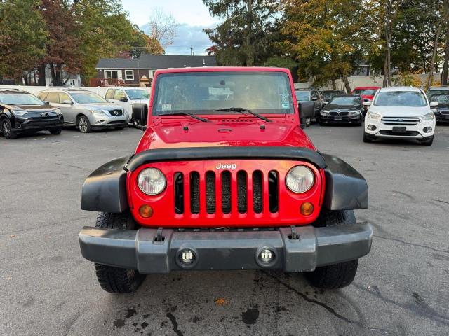 1J4AA2D12AL111756 - 2010 JEEP WRANGLER SPORT RED photo 5
