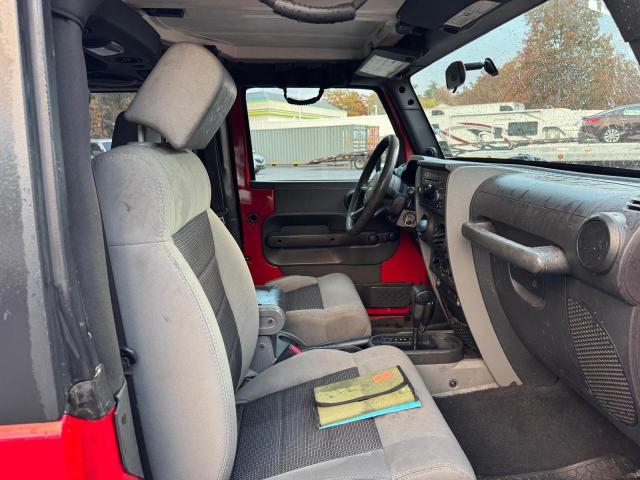 1J4AA2D12AL111756 - 2010 JEEP WRANGLER SPORT RED photo 7