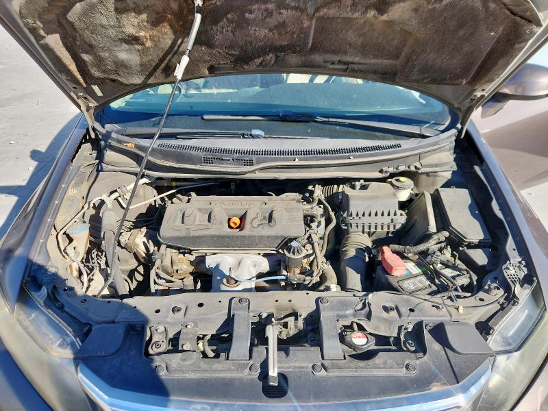 2HGFB2F97CH550268 - 2012 HONDA CIVIC EXL 棕色 照片 11