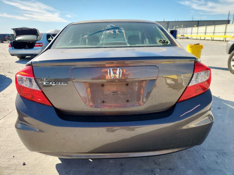 2HGFB2F97CH550268 - 2012 HONDA CIVIC EXL 棕色 照片 6