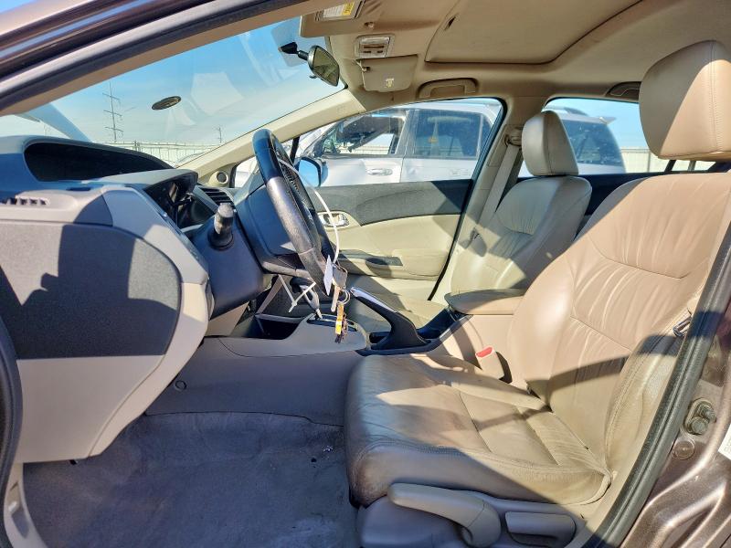2HGFB2F97CH550268 - 2012 HONDA CIVIC EXL 棕色 照片 7