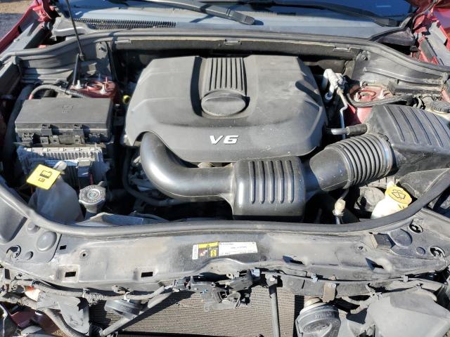 1C4RJEAG2FC668970 - 2015 JEEP GRAND CHER LAREDO RED photo 12