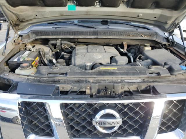 1N6AA0CC5DN315129 - 2013 NISSAN TITAN S SILVER photo 11