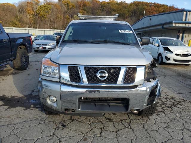 1N6AA0CC5DN315129 - 2013 NISSAN TITAN S SILVER photo 5