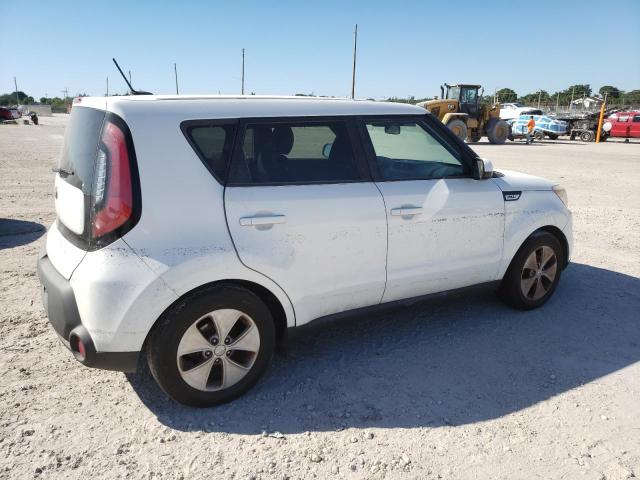 KNDJN2A25F7132849 - 2015 KIA SOUL WHITE photo 3