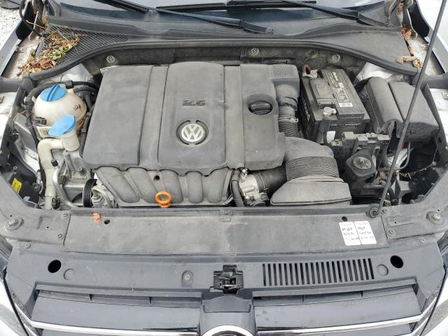 1VWAH7A37CC095848 - 2012 VOLKSWAGEN PASSAT S SILVER photo 11