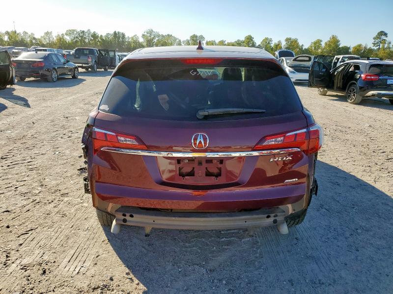 5J8TB4H59GL020997 - 2016 ACURA RDX TECHNOLOGY Bordo foto 6