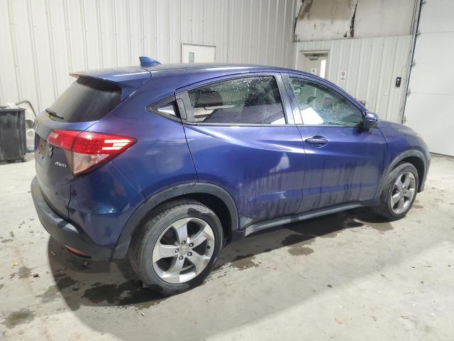 3CZRU6H56GM712920 - 2016 HONDA HR-V EX ლურჯი ფოტო 3