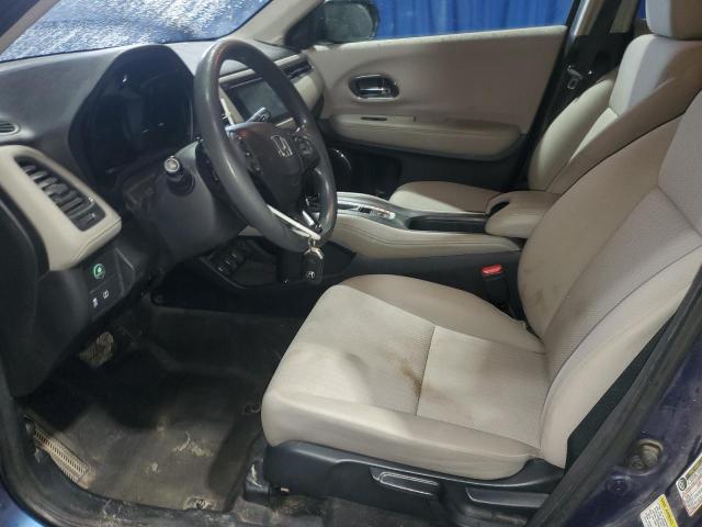 3CZRU6H56GM712920 - 2016 HONDA HR-V EX ლურჯი ფოტო 7