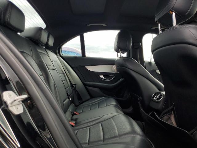 55SWF4KB8FU011089 - 2015 MERCEDES-BENZ C 300 4MATIC BLACK photo 10