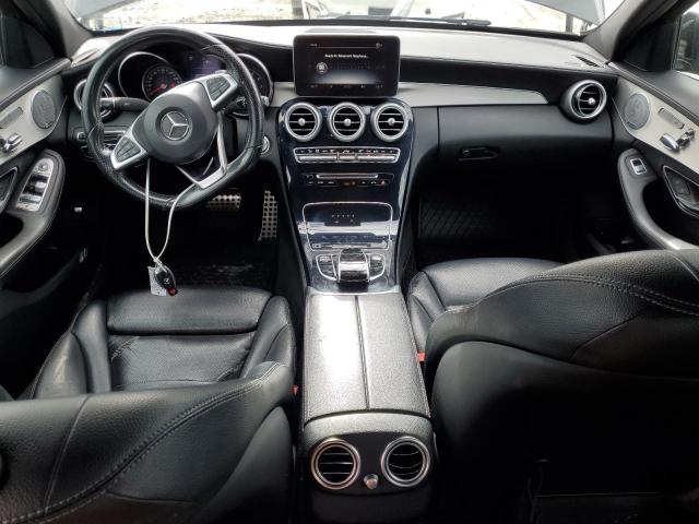 55SWF4KB8FU011089 - 2015 MERCEDES-BENZ C 300 4MATIC BLACK photo 8
