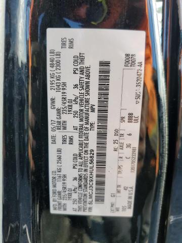 5LMCJ3C9XHUL56829 - 2017 LINCOLN MKC RESERVE შავი ფოტო 14