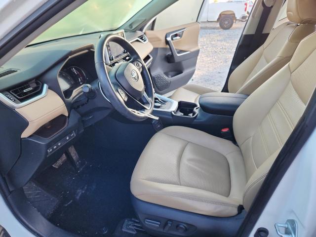 JTMN1RFV1KD043459 - 2019 TOYOTA RAV4 LIMITED WHITE photo 7