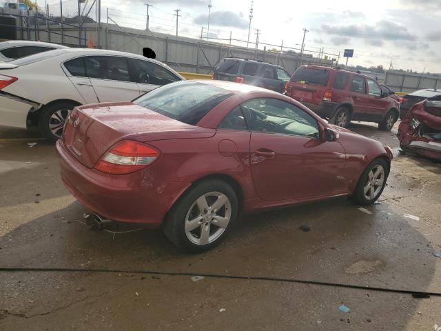 WDBWK54F46F106133 - 2006 MERCEDES-BENZ SLK 280 BURGUNDY photo 3