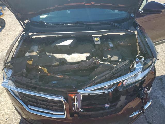 5LMCJ2C98HUL50330 - 2017 LINCOLN MKC SELECT მუქწითელი ფოტო 12