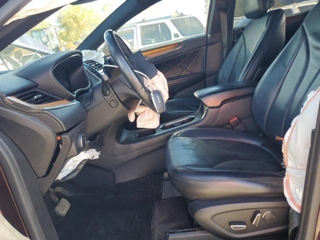 5LMCJ2C98HUL50330 - 2017 LINCOLN MKC SELECT მუქწითელი ფოტო 7